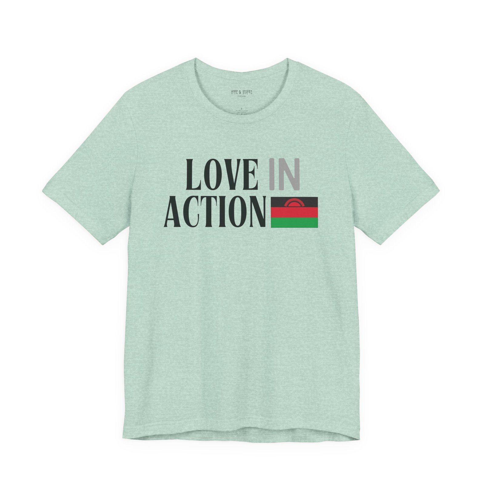 Love in Action T-shirt - Malawi - Image 5