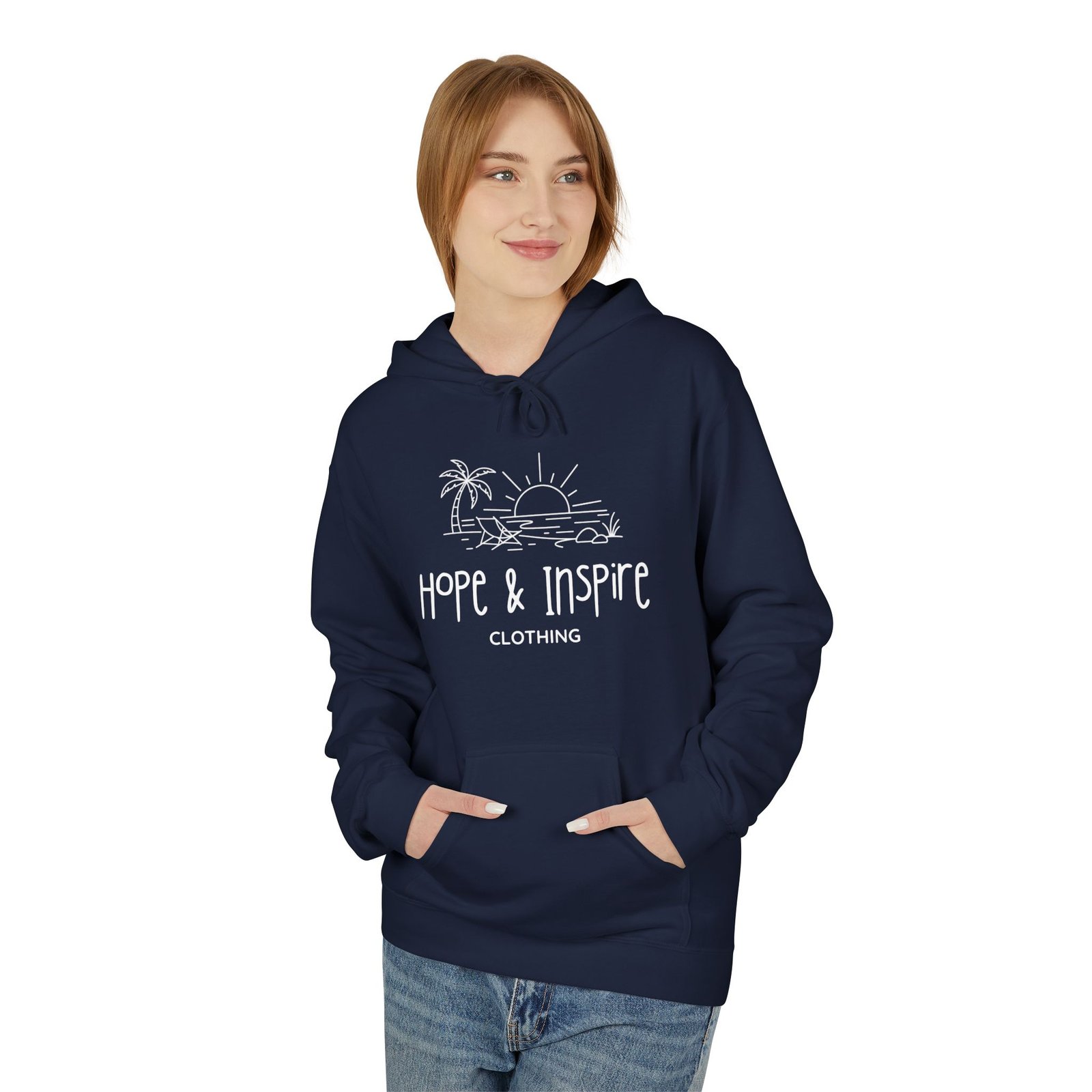 Beach Retreat Midweight Softstyle Fleece Hoodie - Image 27