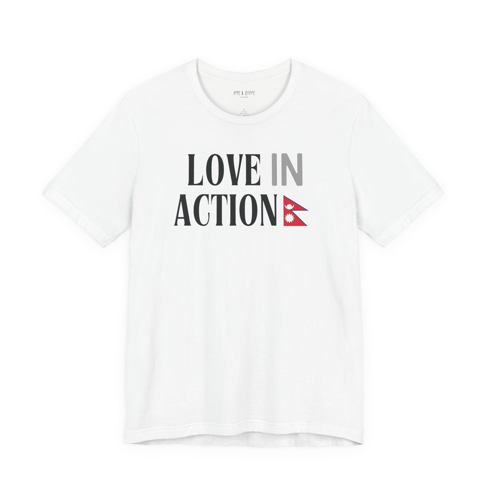 Love in Action T-shirt - Nepal