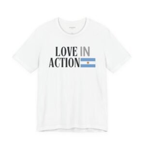Love in Action T-shirt - Argentina