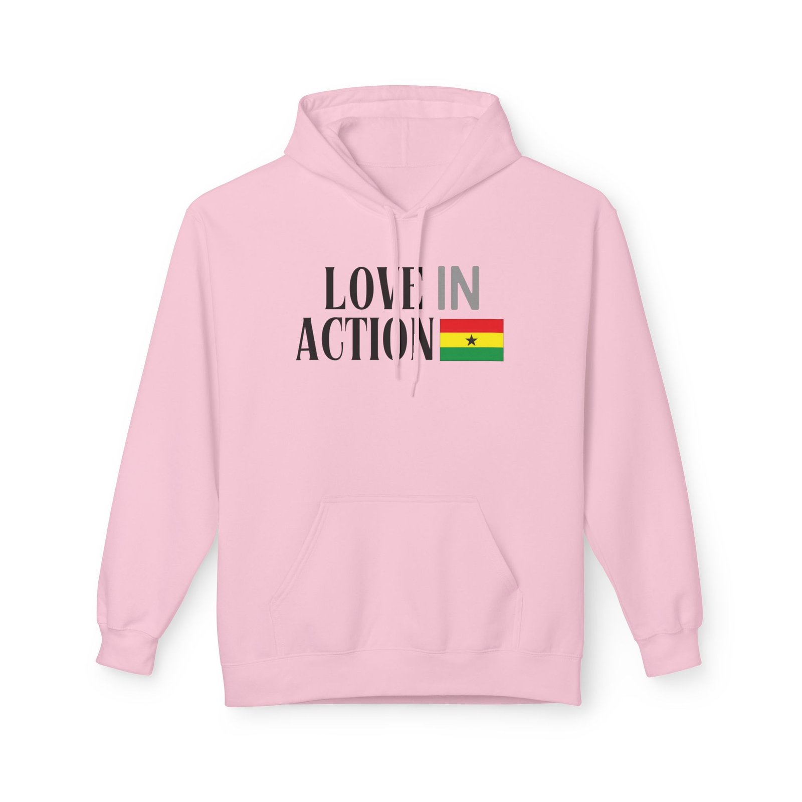 Love in Action Fleece Hoodie - Ghana - Image 21