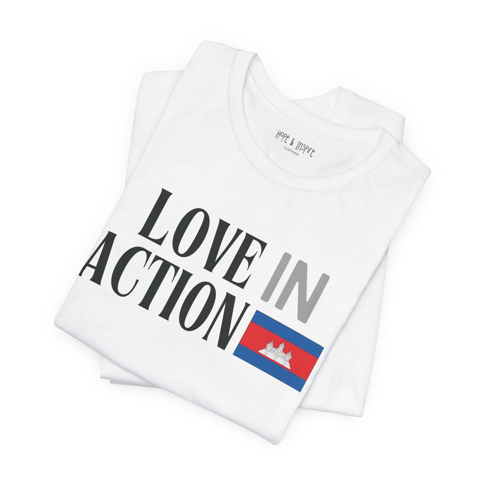 Love in Action T-shirt - Cambodia - Image 3