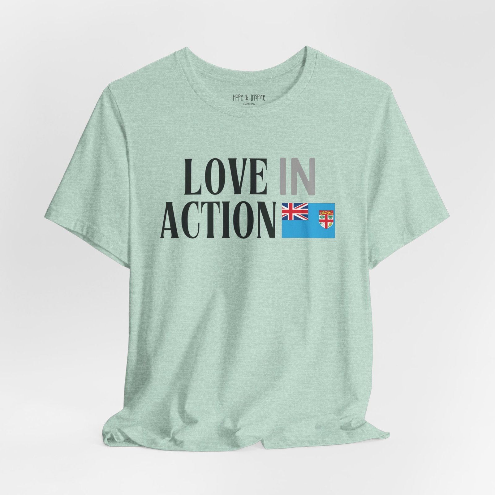 Love in Action T-shirt - Fiji - Image 8
