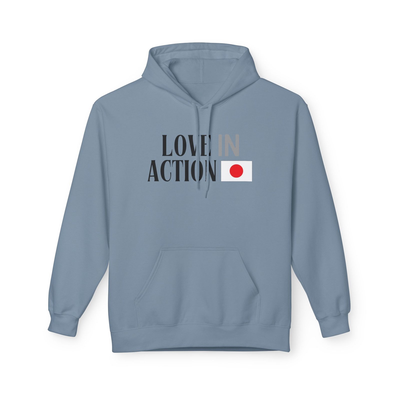 Love in Action Fleece Hoodie - Japan - Image 17