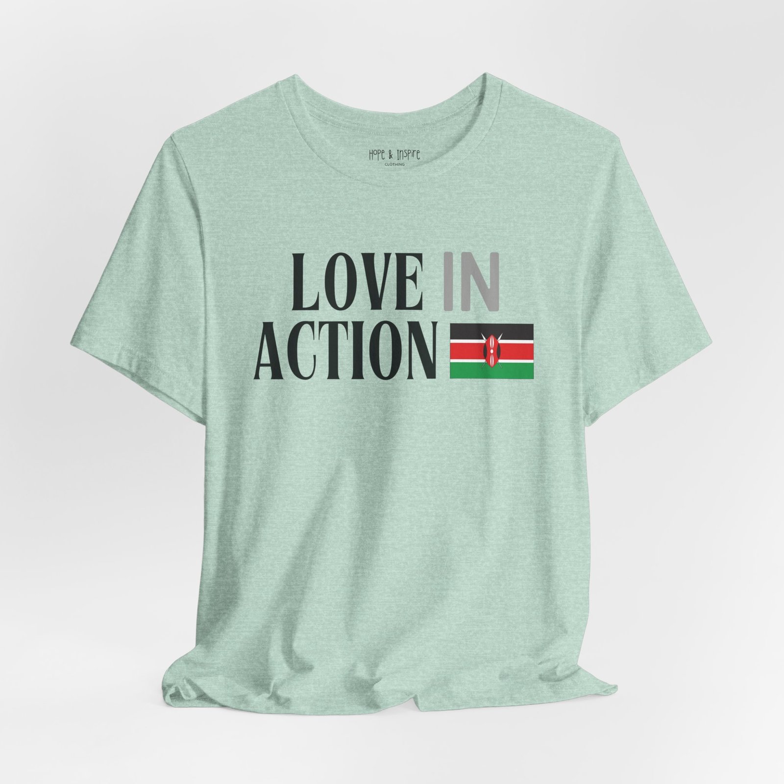 Love in Action T-shirt - Kenya - Image 8