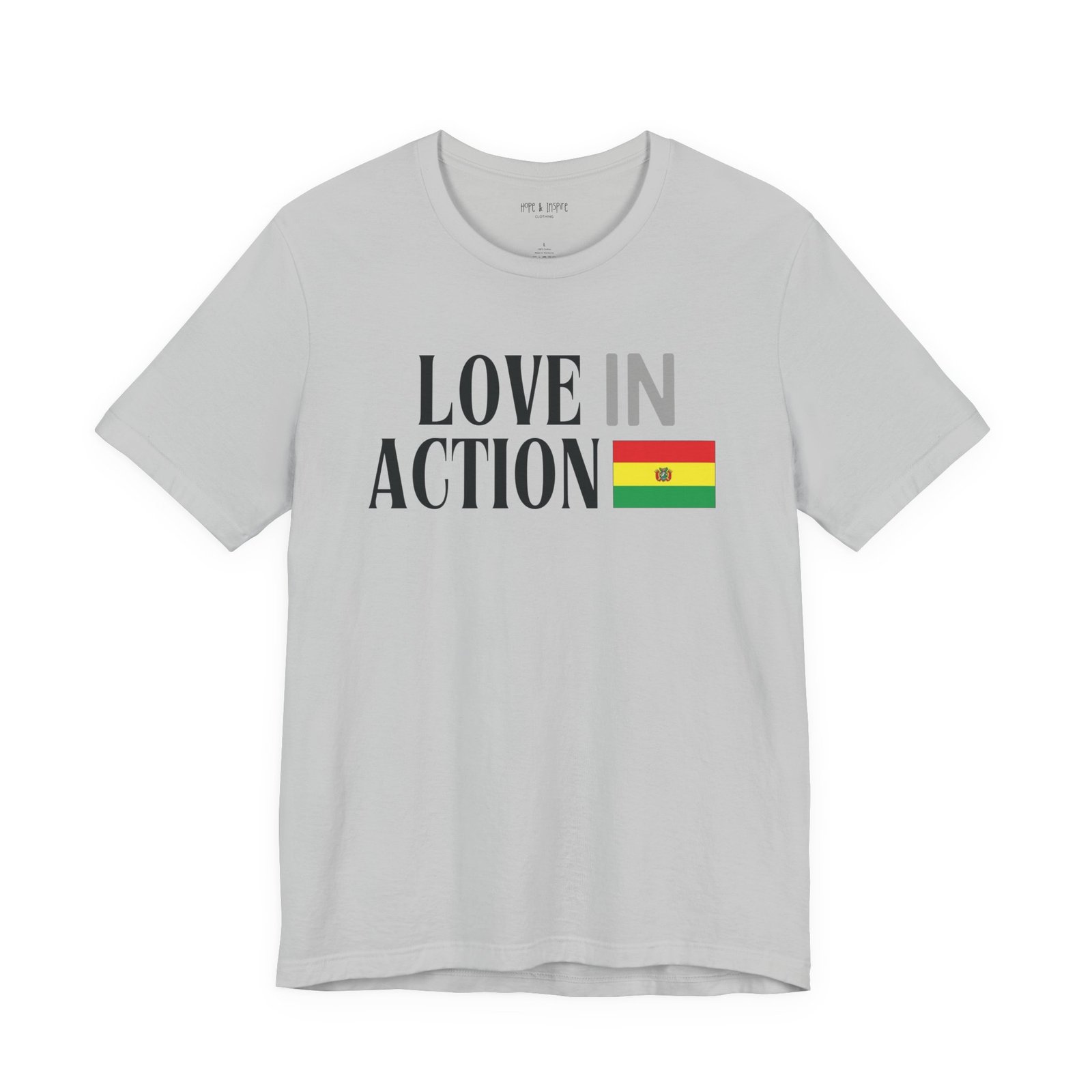 Love in Action T-shirt - Bolivia - Image 13
