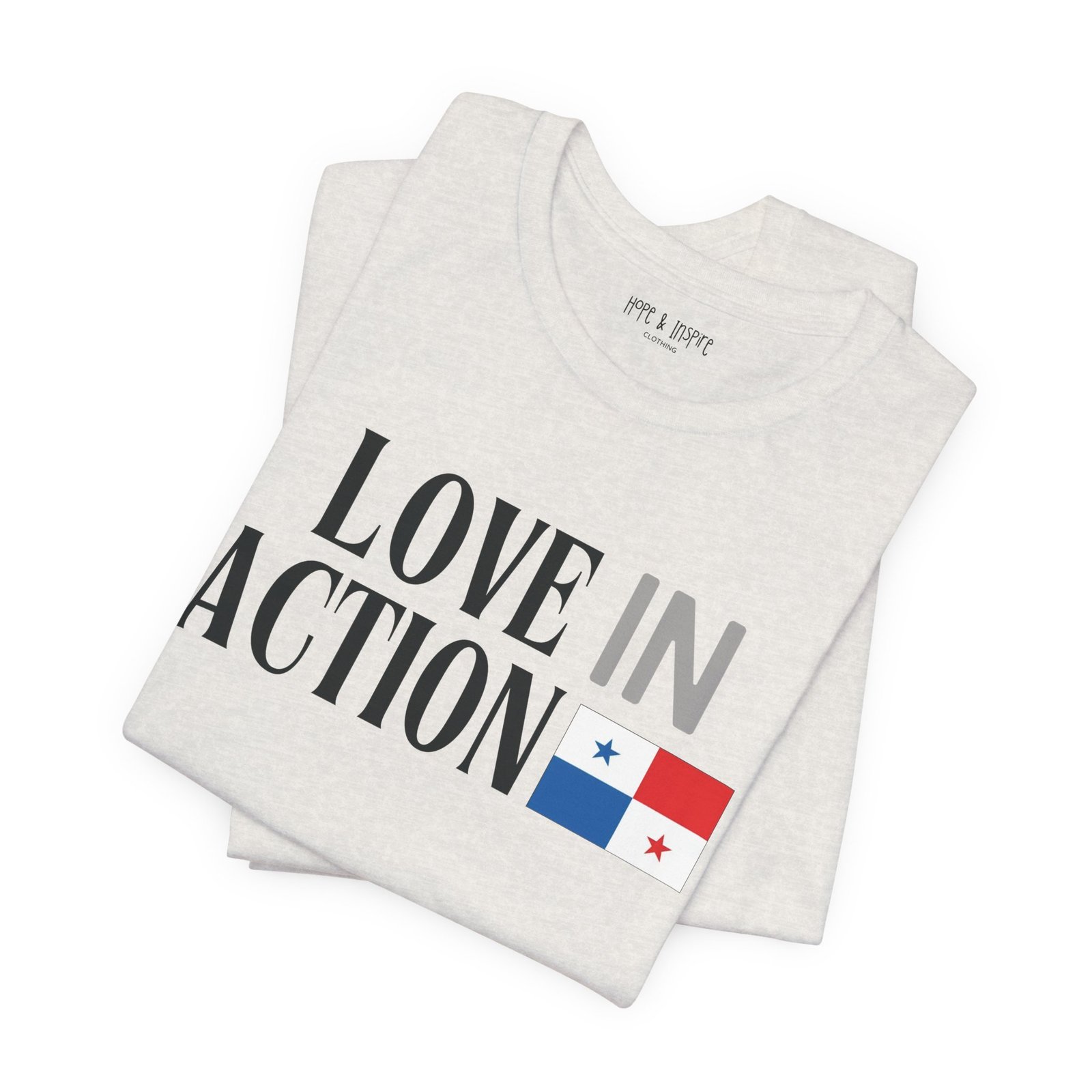 Love in Action T-shirt - Panama - Image 19
