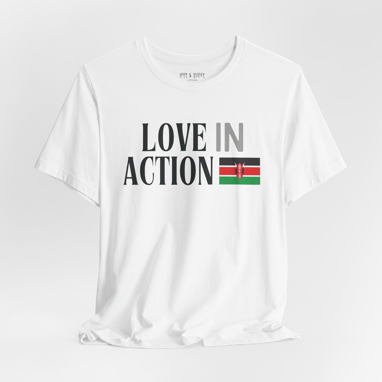 Love in Action T-shirt - Kenya - Image 4