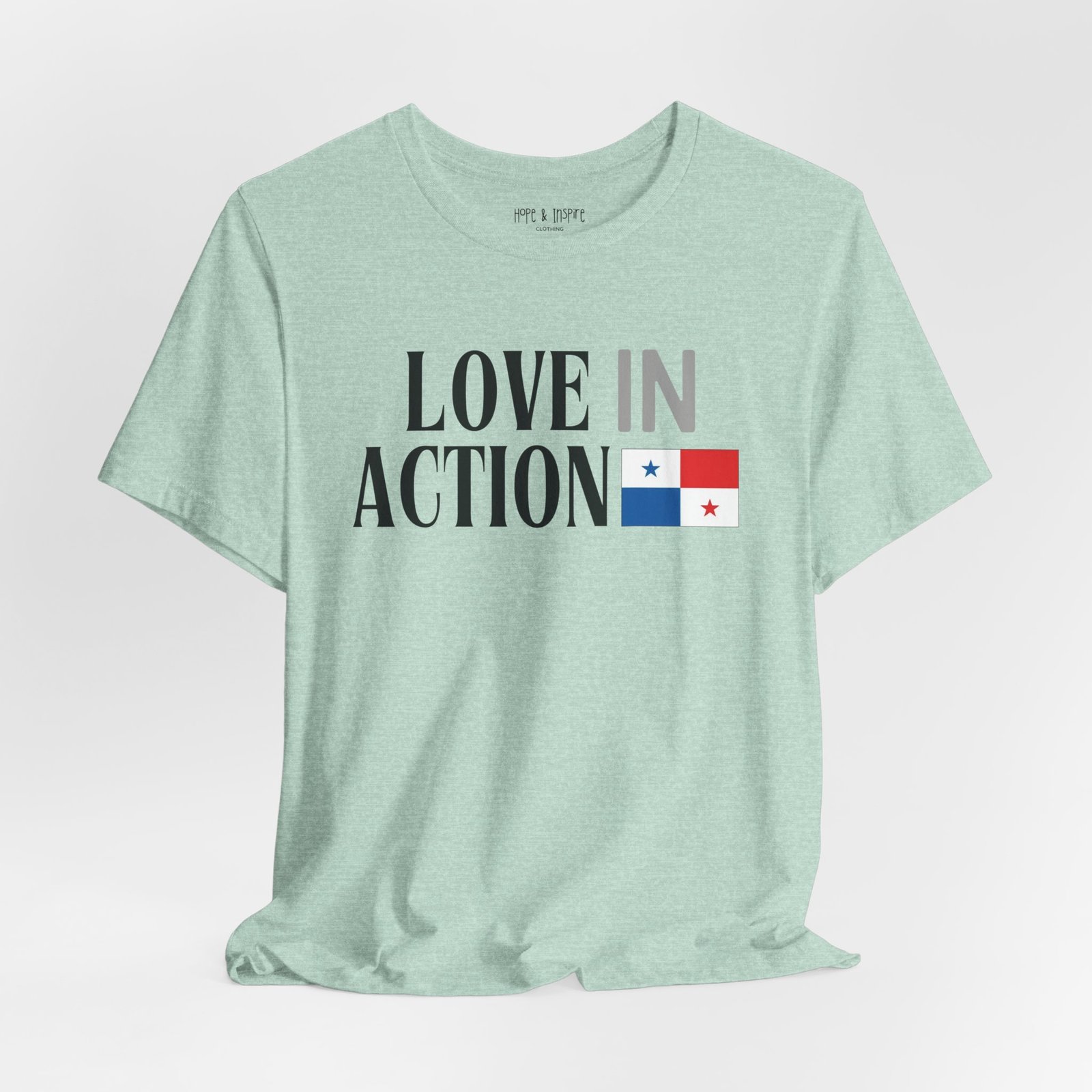 Love in Action T-shirt - Panama - Image 8
