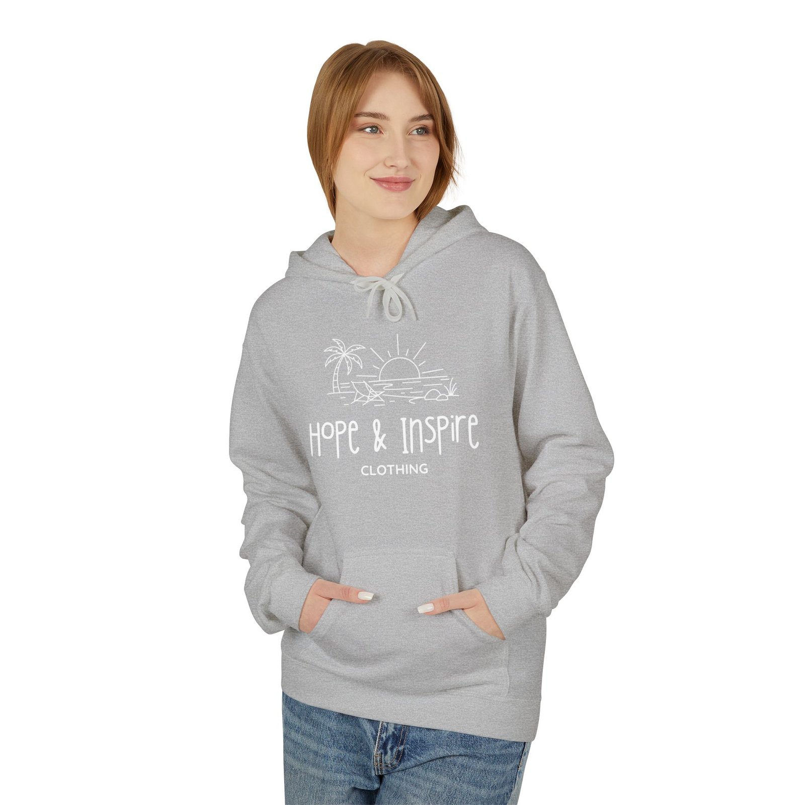 Beach Retreat Midweight Softstyle Fleece Hoodie - Image 3
