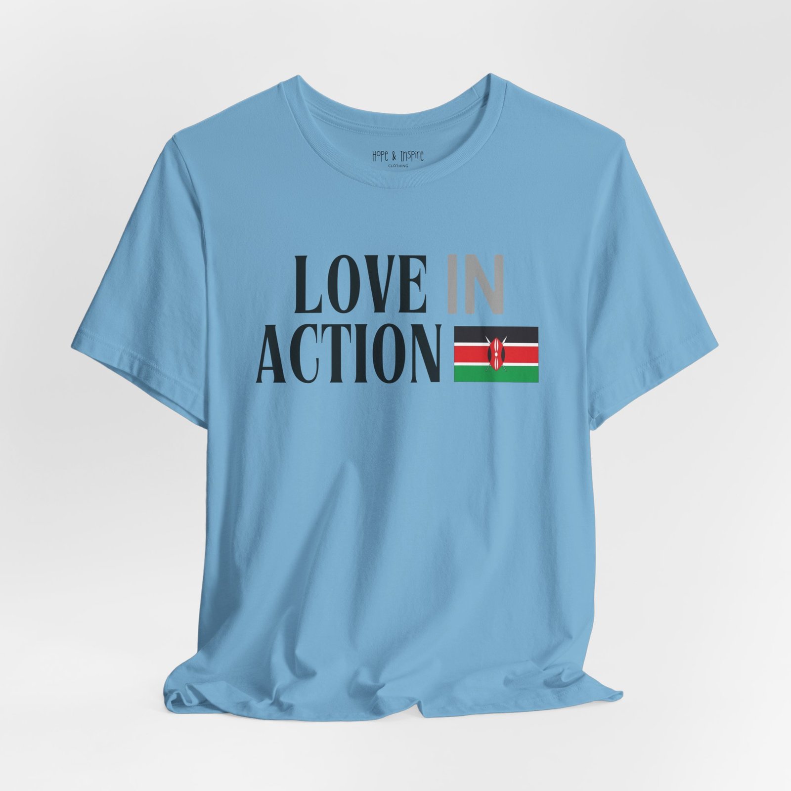 Love in Action T-shirt - Kenya - Image 24