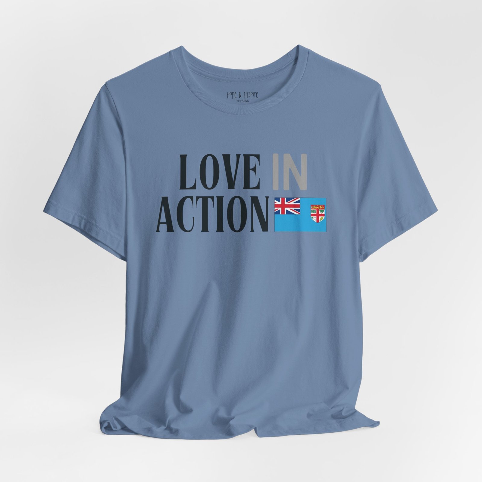 Love in Action T-shirt - Fiji - Image 12