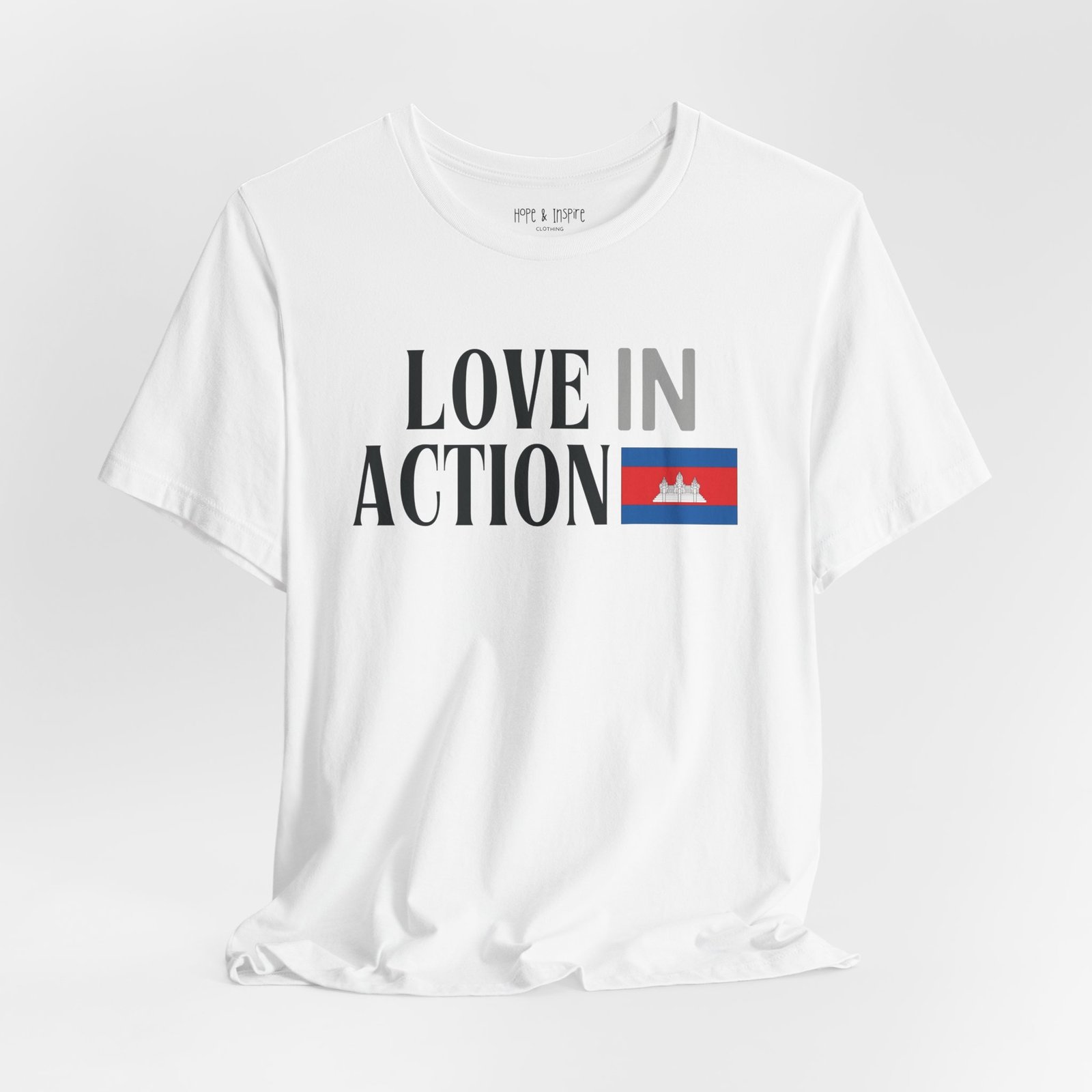 Love in Action T-shirt - Cambodia - Image 4