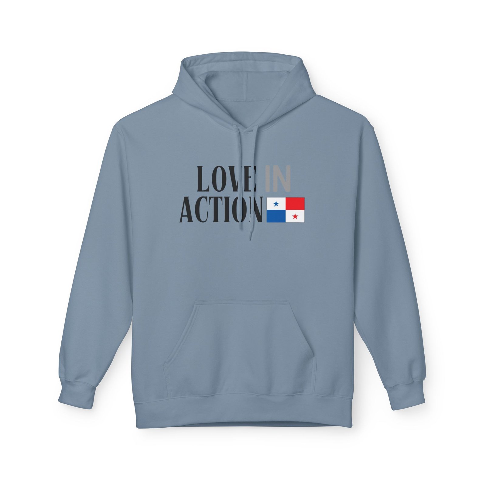 Love in Action Fleece Hoodie - Panama - Image 17