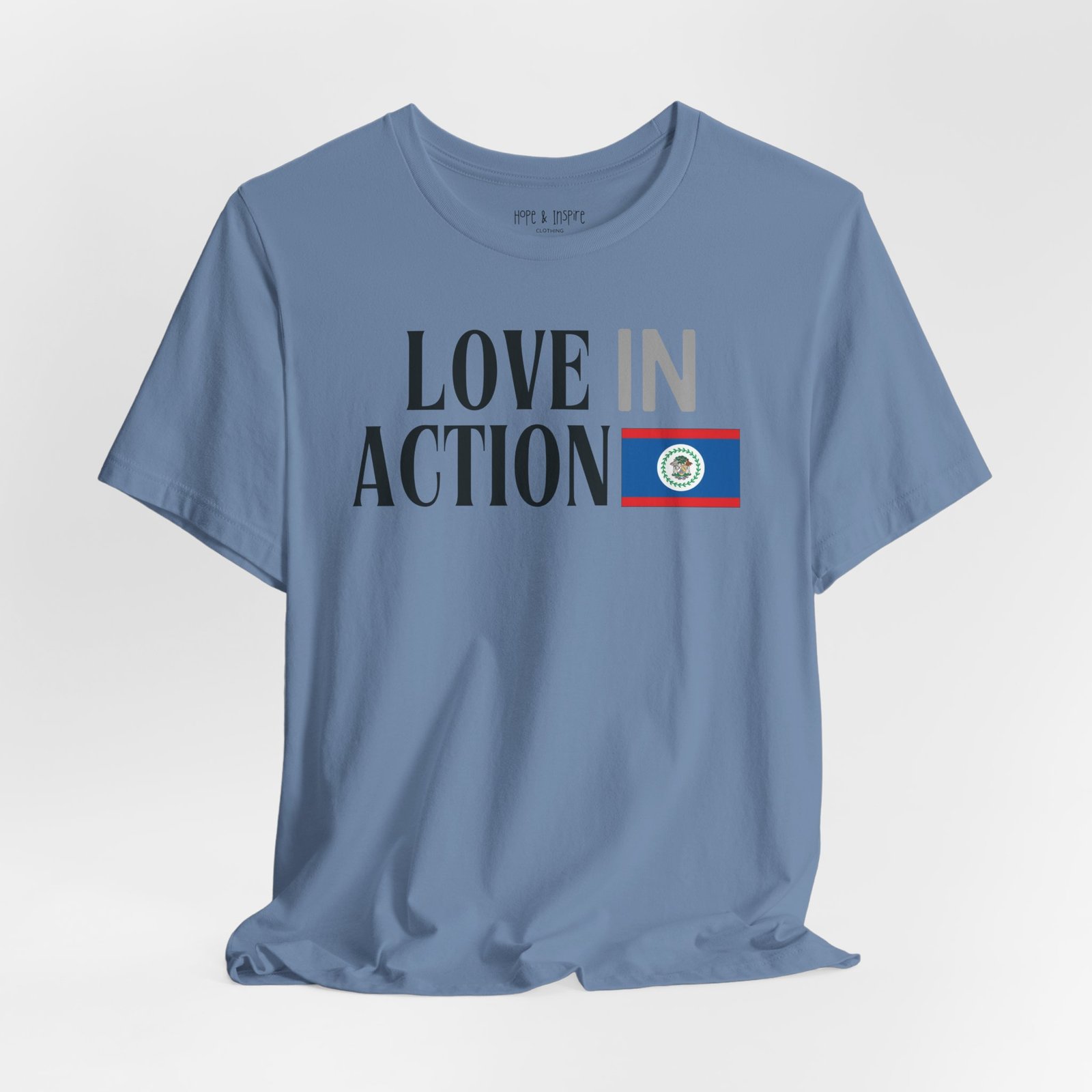 Love in Action T-shirt - Belize - Image 12