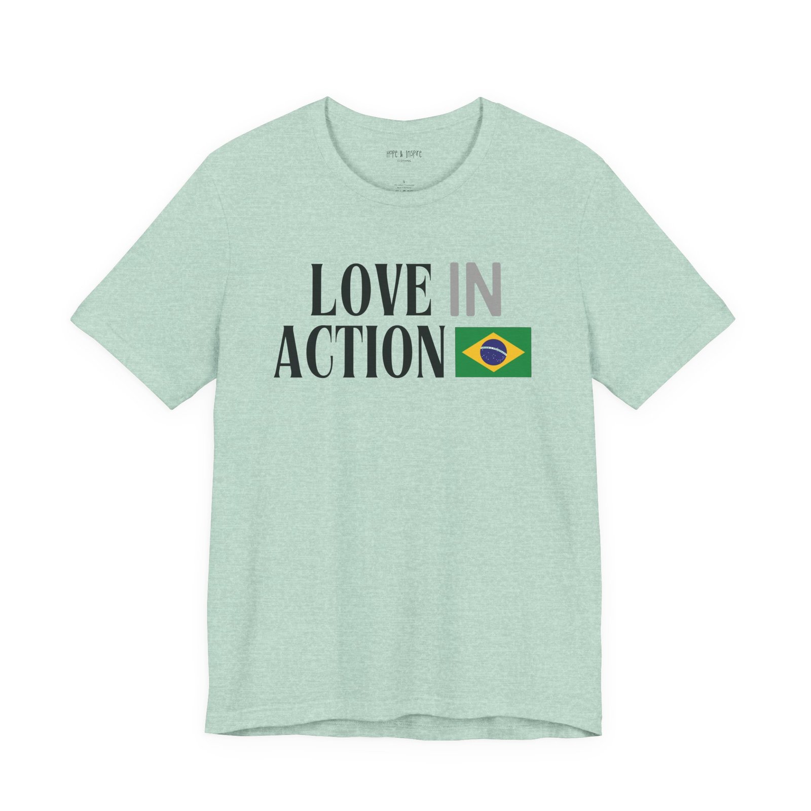 Love in Action T-shirt - Brazil - Image 5