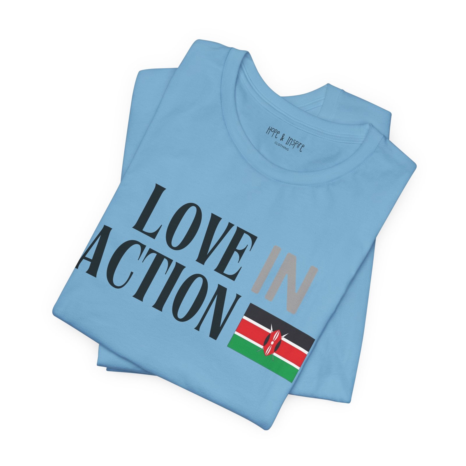 Love in Action T-shirt - Kenya - Image 23