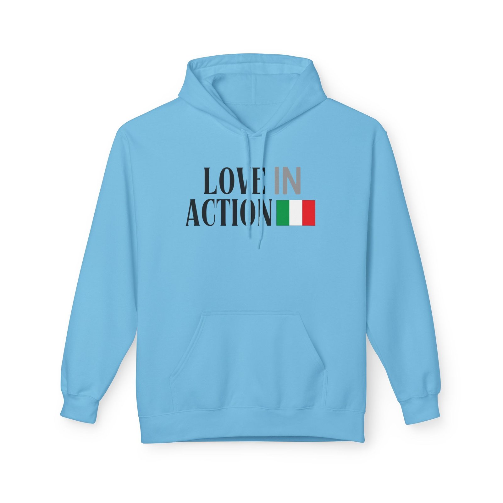 Love in Action Fleece Hoodie - Italy - Image 13