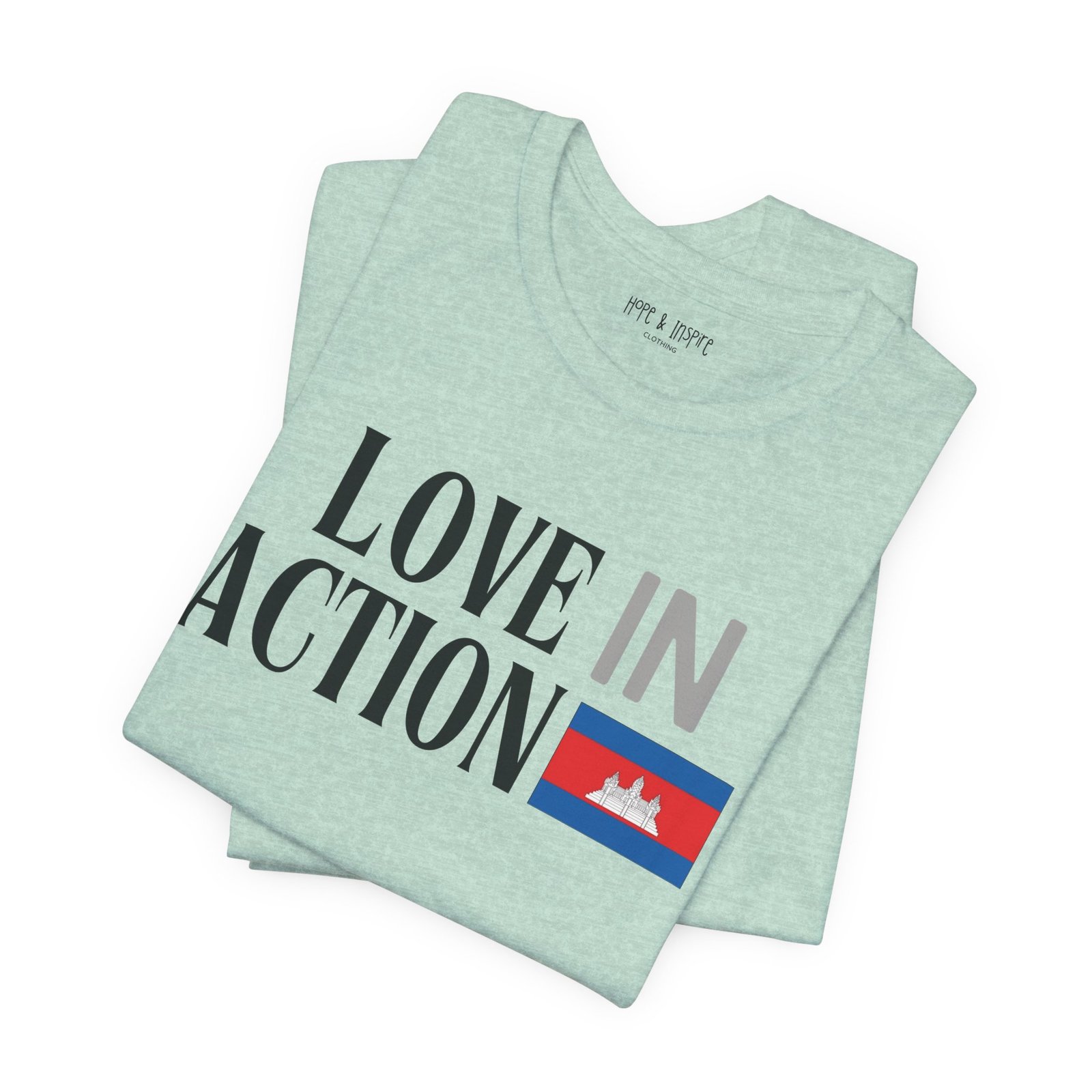 Love in Action T-shirt - Cambodia - Image 7