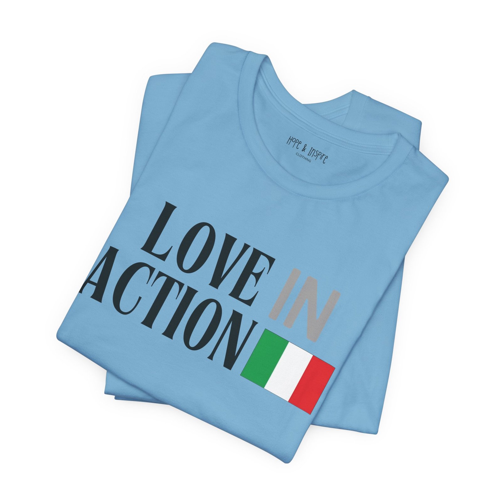 Love in Action T-shirt - Italy - Image 23