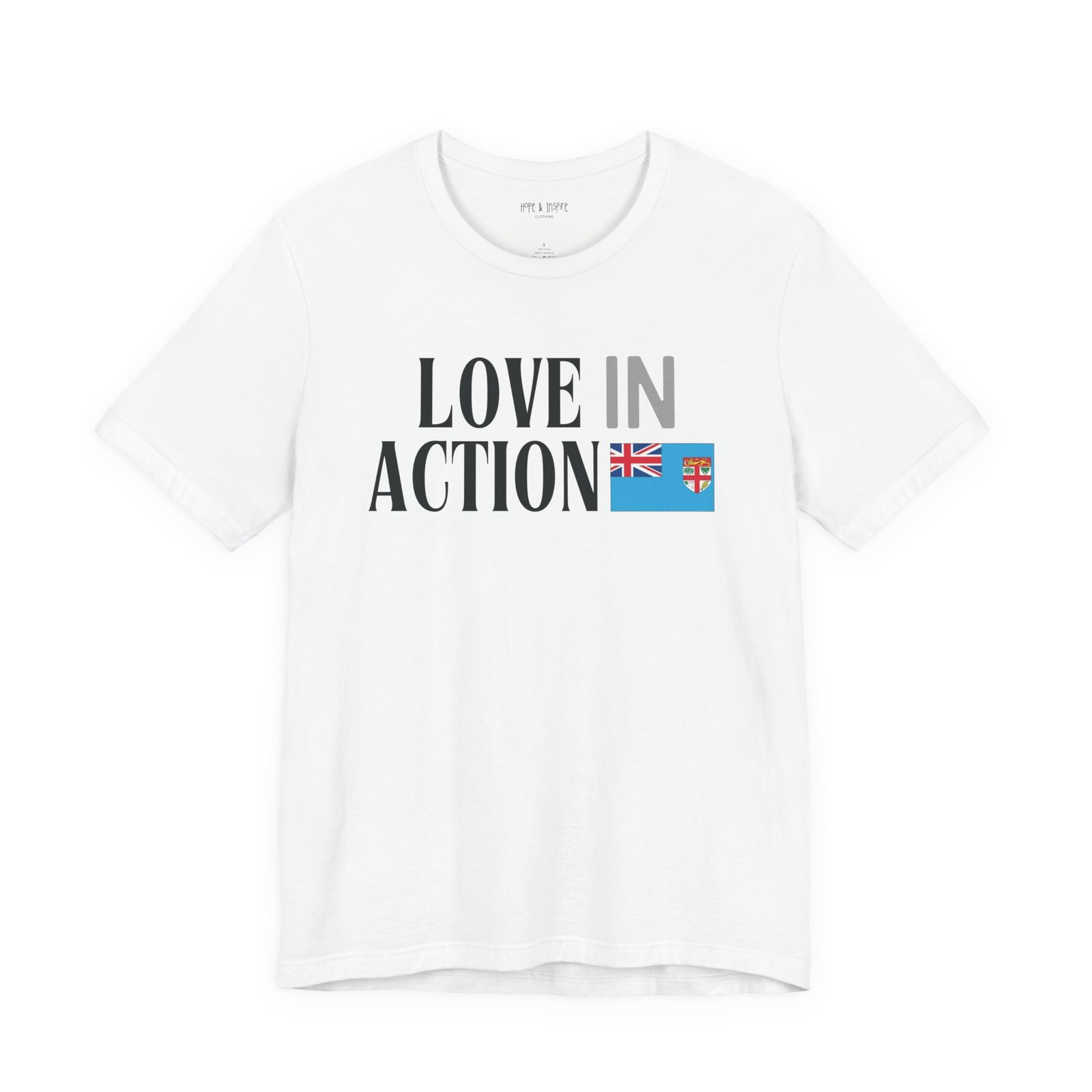 Love in Action T-shirt - Fiji