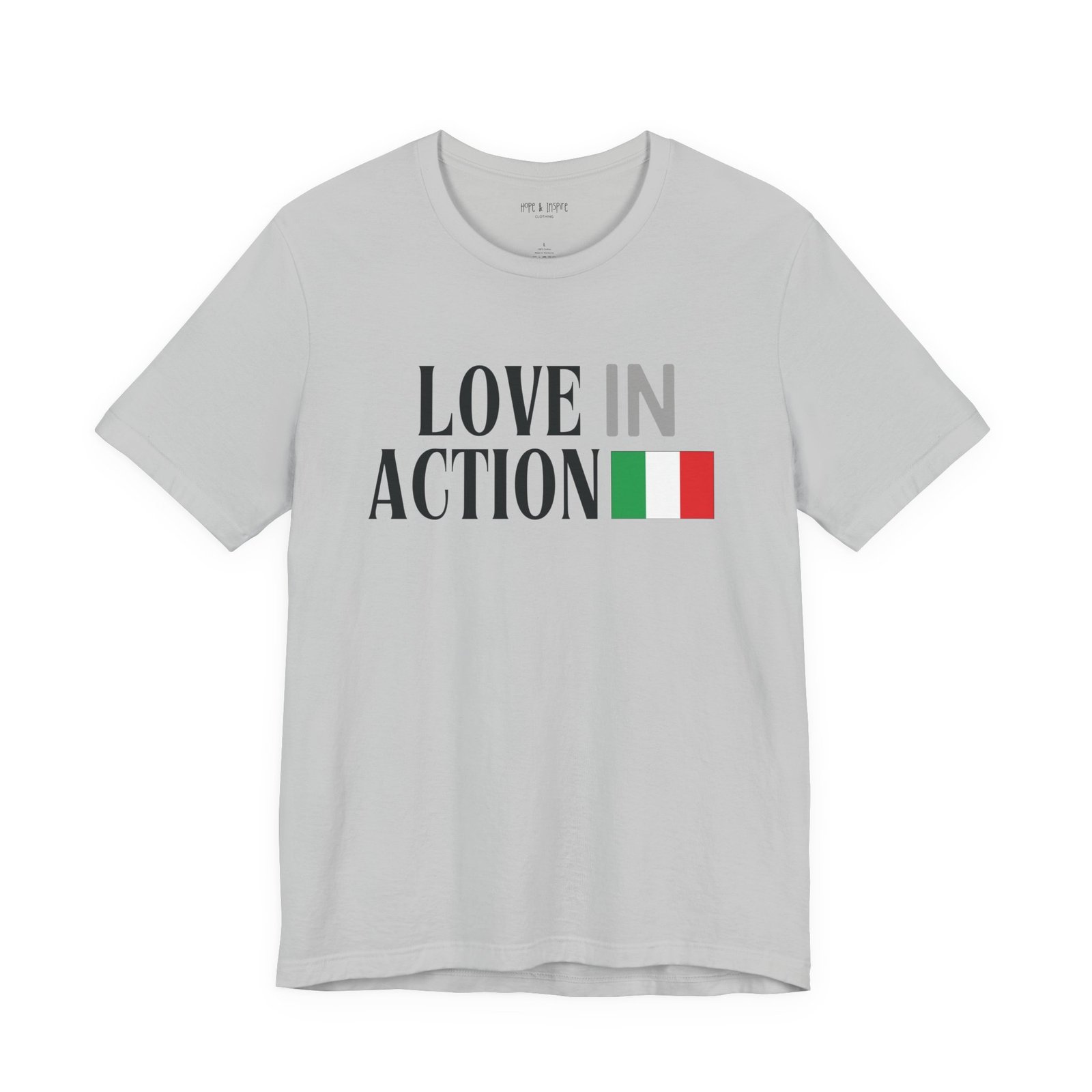 Love in Action T-shirt - Italy - Image 13