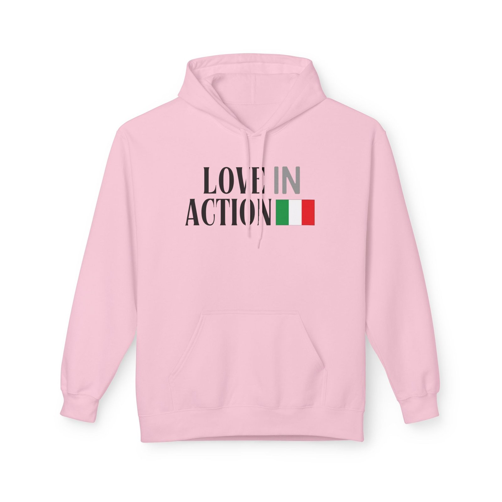 Love in Action Fleece Hoodie - Italy - Image 21