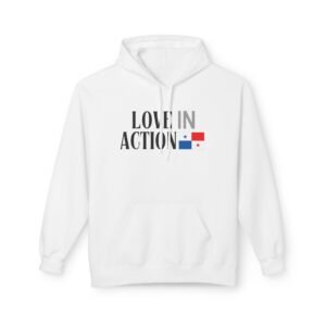 Love in Action Fleece Hoodie - Panama